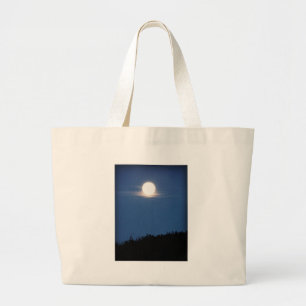 Luna llena large tote bag