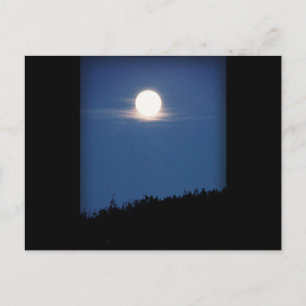 Luna llena postcard