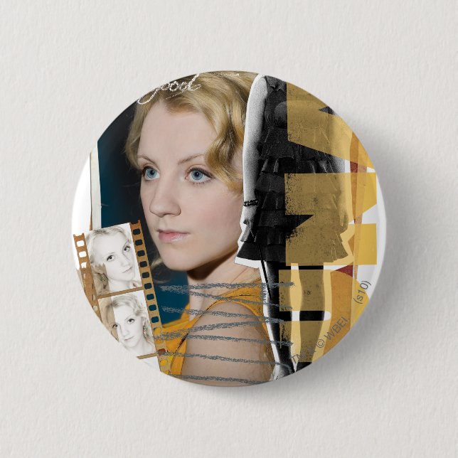 Luna Lovegood 6 Cm Round Badge (Front)