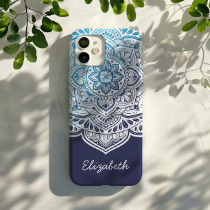 Luna Mandala Personalised iPhone Case