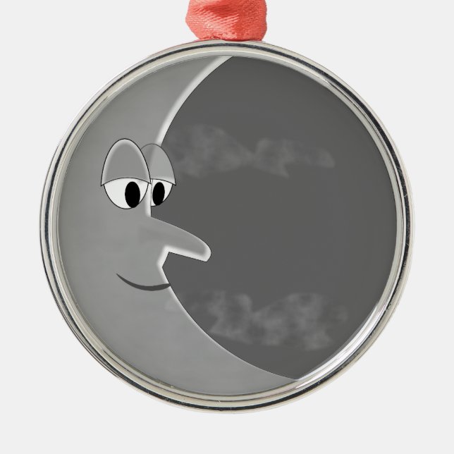 Luna Metal Tree Decoration (Front)