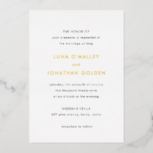 Luna Modern Wedding