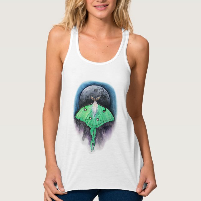 Luna Moon Moth Singlet (Front)