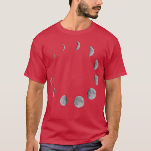 Luna Moon Phases Mens & Womens sizes T-Shirt