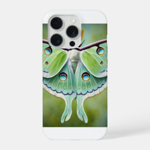 Luna Moth 010824IREF203 - Watercolor iPhone 15 Pro Case