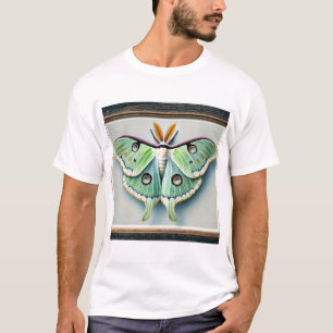 Luna moth 050824IREF205 - Watercolor T-Shirt
