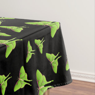 Luna Moth cartoon illustration Tablecloth