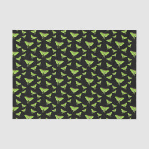 Luna Moth cartoon illustration Tissue Paper