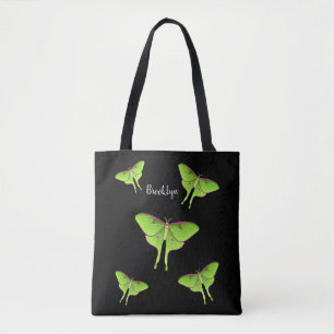 Luna Moth cartoon illustration  Tote Bag