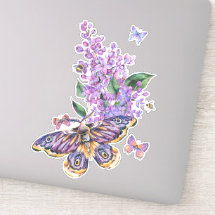 luna moth, cottagecore