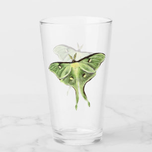 Luna Moth Glass Tumbler