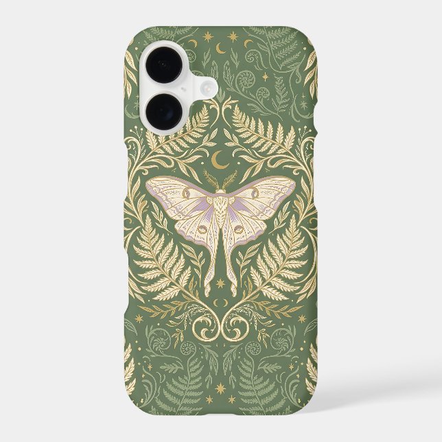 Luna Moth iPhone 17 Case (Back)