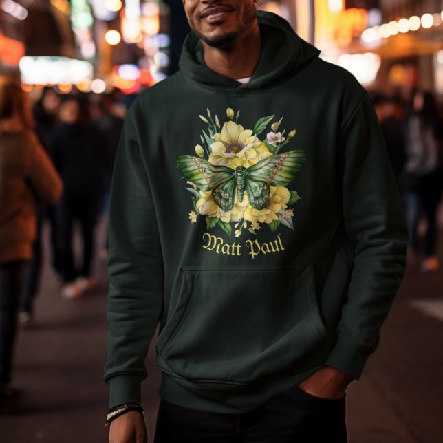 Luna Moth, Moth Hoodie (Creator Uploaded)