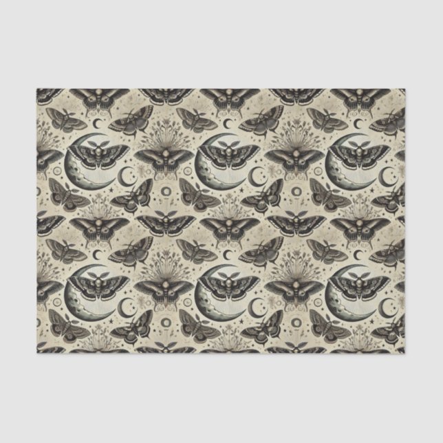 Luna Moth Tissue Paper | Elegant Nature-Inspired (Front)