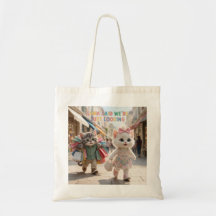 Luna Said We’re Just Looking Funny Tom & Luna Tote