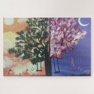 Luna & Sol With Logo Jigsaw Puzzle