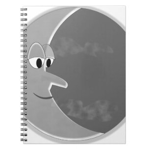Luna Spiral Notebook