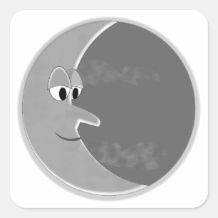Luna Square Sticker