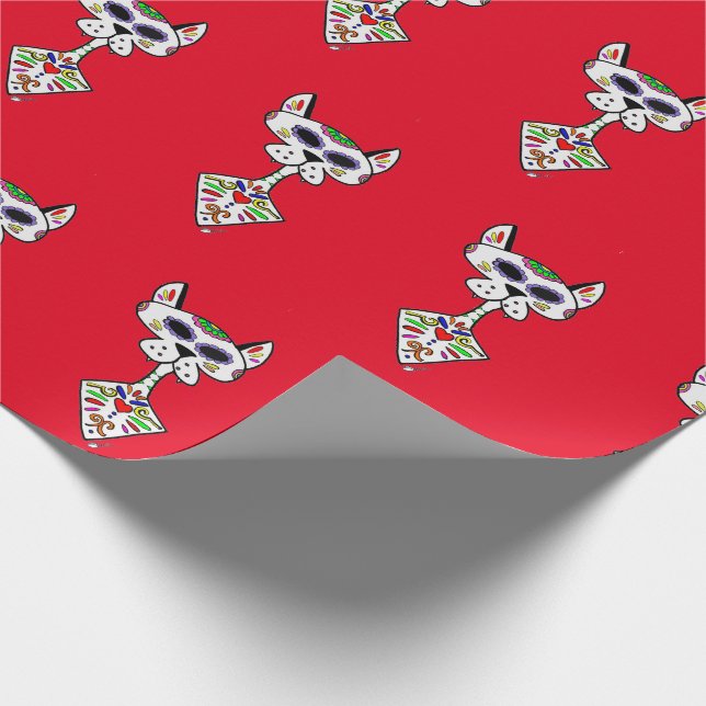 Luna the  Cat Wrapping Paper (Corner)