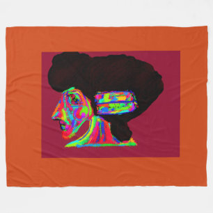 Luna Wolfwoman  Fleece Blanket