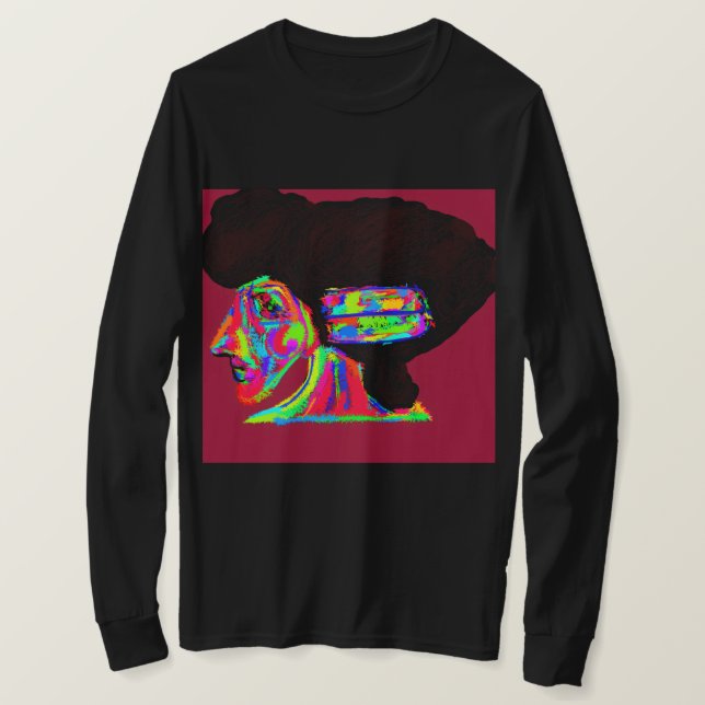 Luna Wolfwoman Long Sleeved Shirt (Design Front)