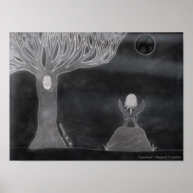 "LunaFaye", Margaret V Gardner Poster (Front)