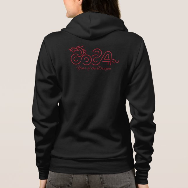 Lunar: 2024 Year of the Dragon Hoodie (Back)