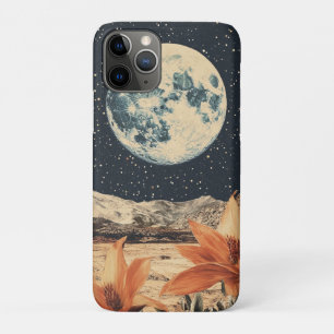 Lunar Bloom Over Sandy Peaks Case-Mate iPhone Case