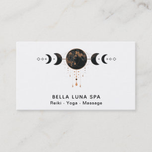 *~* Lunar Cosmic Moon Universe Shaman Moons Business Card