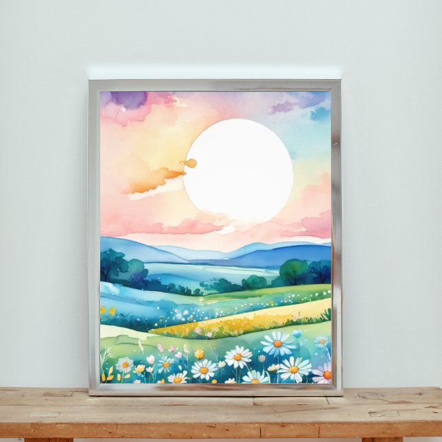 Lunar Daisies Photo Print (Creator Uploaded)