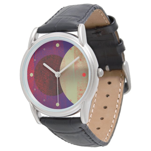 Lunar eclipse - abstract watch (Angled)