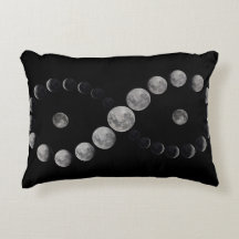 Lunar eclipse infinity cushion