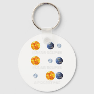 Lunar Eclipse  Key Ring