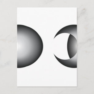 lunar eclipse postcard