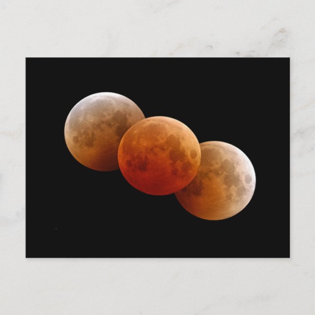 Lunar Eclipse Postcard (Front)