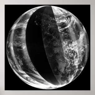 Lunar eclipse poster