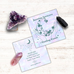 Lunar Holographic Business Card