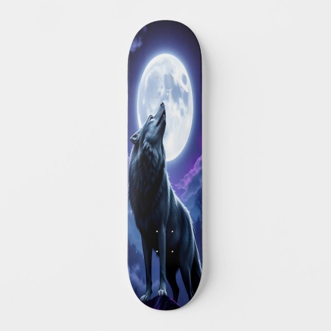 Lunar Howl Edition 3 Skateboard (Front)