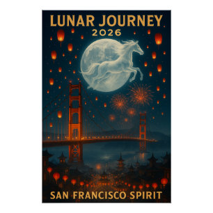 Lunar Journey 2026 – San Francisco Spirit Poster