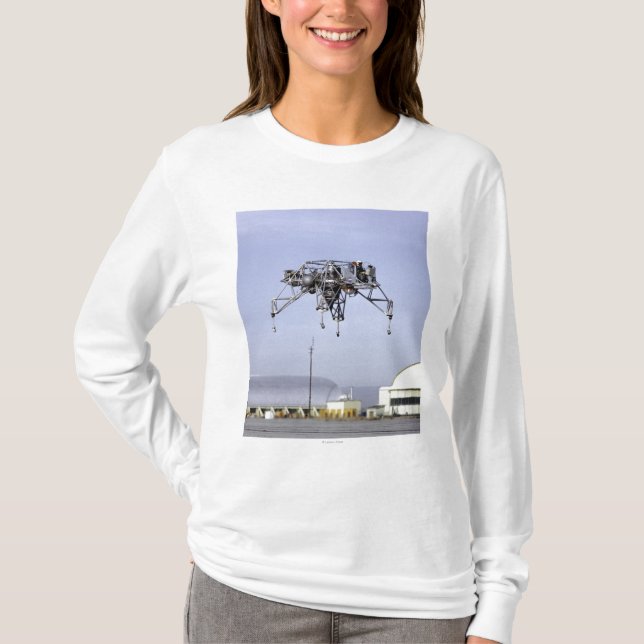 Lunar Landing Research Vehicle in Flight T-Shirt (Front)