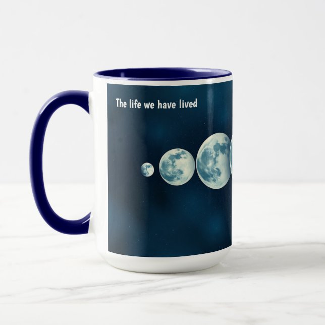 Lunar Life Phases Mug (Left)