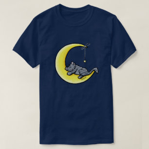 Lunar Love Tabby Cat T-Shirt