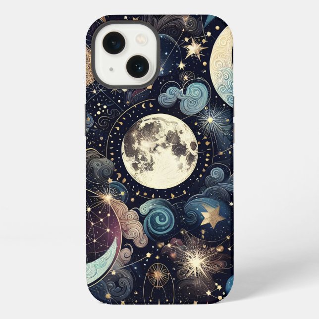 Lunar Magic iPhone Case (Back)