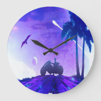 Lunar Mirage – Surreal Palestinian Digital Art Wal