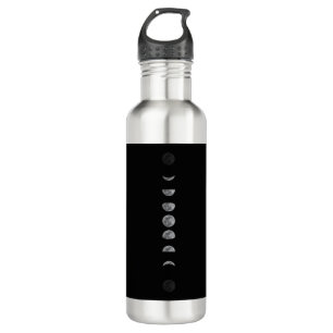 Lunar Moon Phases Celestial  710 Ml Water Bottle