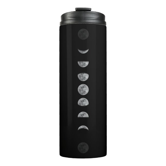 Lunar Moon Phases Celestial  Thermal Tumbler (Front)
