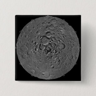 Lunar mosaic of the north polar region of the m 15 cm square badge
