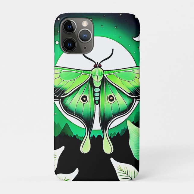 Lunar Moth Night Case-Mate iPhone Case (Back)