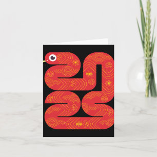 Lunar New Year 2025 - Year Of The Snake Card