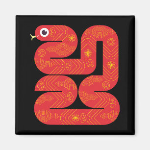 Lunar New Year 2025 - Year Of The Snake Magnet